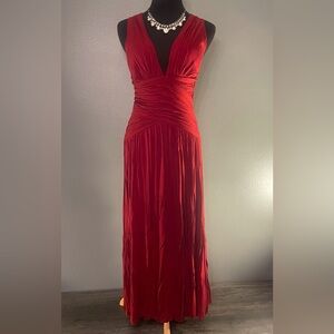 Dance In Paris Dark Rust Strappy Dress